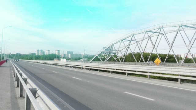 Road Traffic Day To Night Timelapse