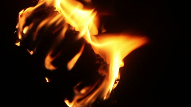 Burning Torch In The Darkness