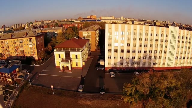 Panorama Of The City Of Omsk