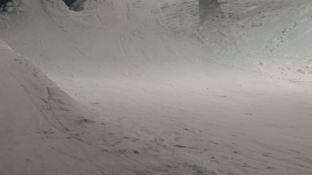 Snowboarder Coming Down The Slope