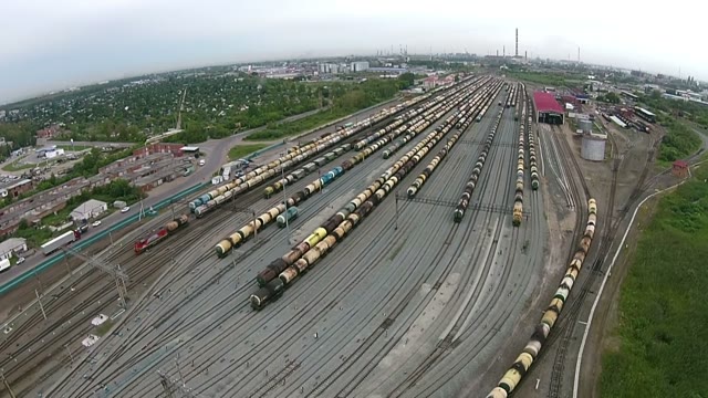 Many Trains Take Off From A Great Height