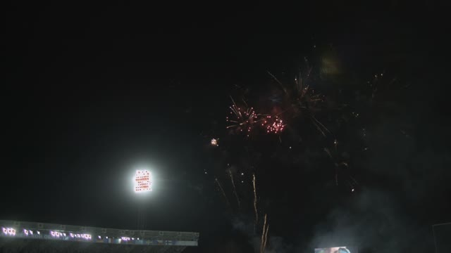 Fireworks Over Stadium