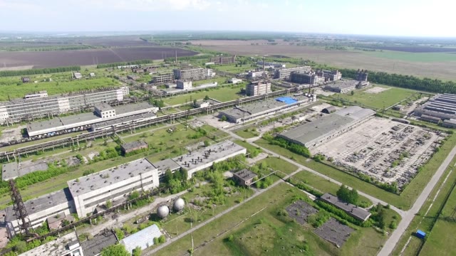 Large Industrial Factory