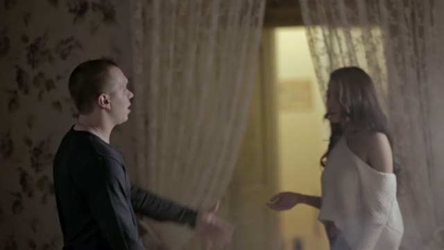 Couple Quarrel. A Man And A Woman Sort Out Their Relationships