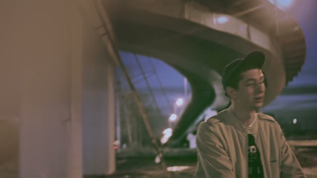 The Young White Guy Rapping Under The Bridge