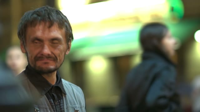 City Homeless At Day Time