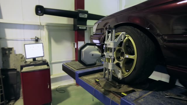 Computer Calibration Of Car Wheels