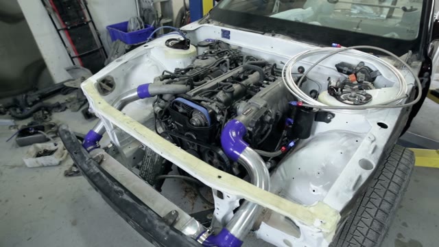 Car Prepared For Repair