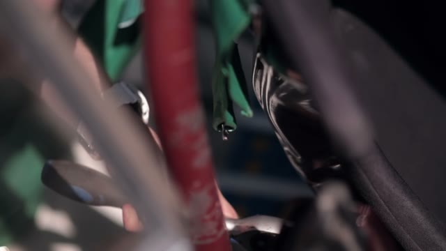 Mechanic Working Wrench