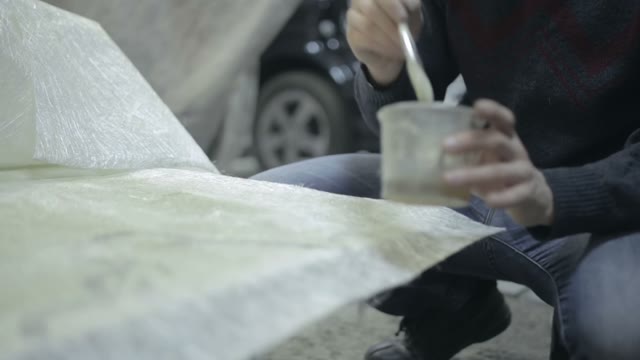 Man Gets The Varnish