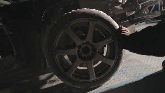 Car Pulls Into Truck