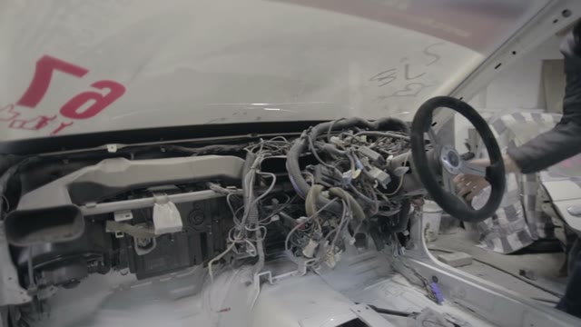 Disassembled Car Inside View