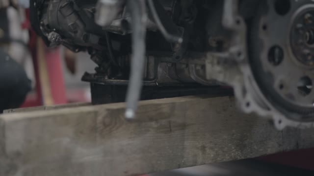 Close-up Of The Car Engine