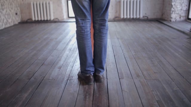Charming Couple Is Learning To Dance In The Studio