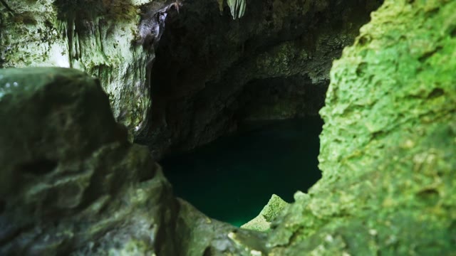 Small Pond Inside Caves