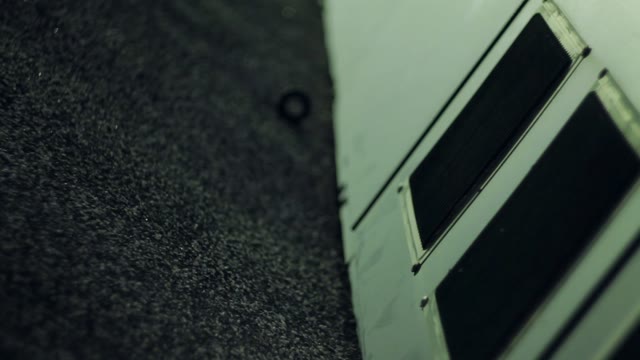 Room With A Ventilation Grilles Close-up