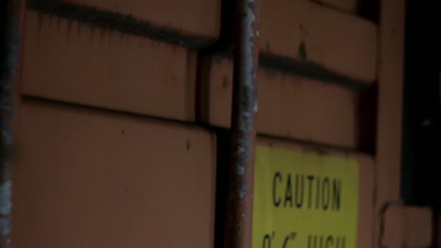 Container With The Inscription Close-up