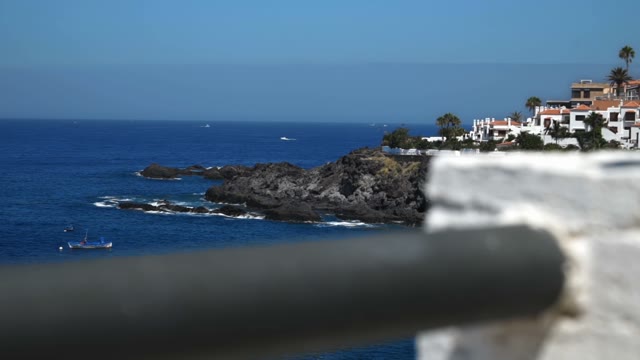Beautiful House On The Shore Of The Blue Sea