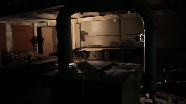 Gloomy Dark Basement