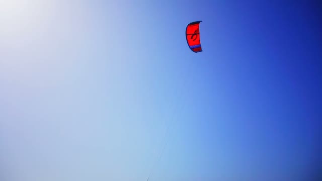 A Kitesurfer Walks Into The Sea