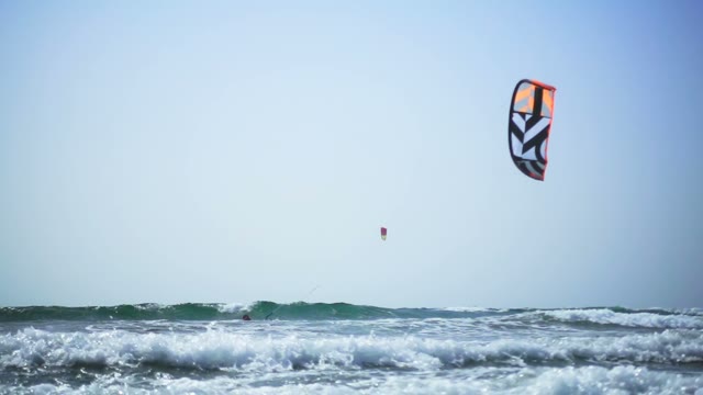 Surfer Floats In The Sea