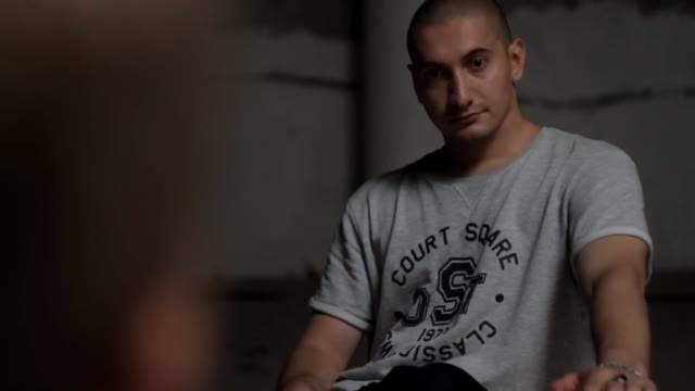 Two Men Have Been Negotiating At The Table Close-up
