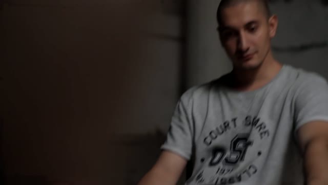 Two Men Have Been Negotiating At The Table Close-up