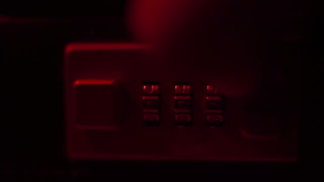 Set Combination A Coded Lock