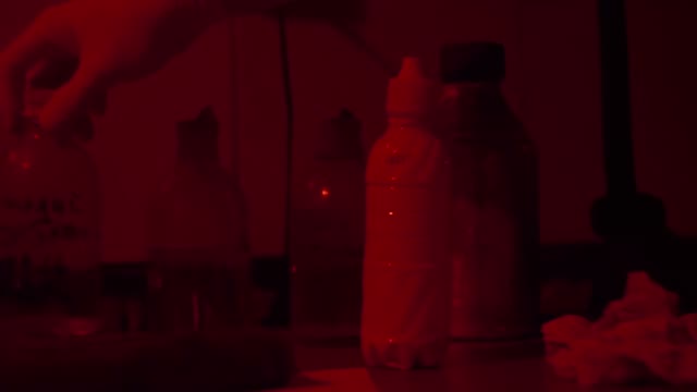 Preparation Of The Solute In The Developing Room