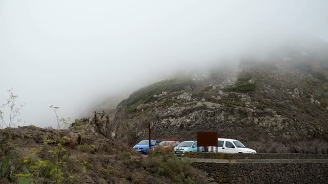 Cars Standing Near Mountains