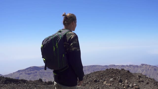 Man On The Top Of A Mountain