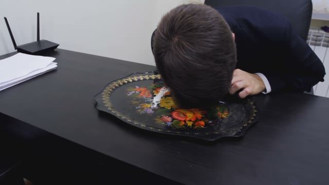 Businessman Has Used Drugs In The Workplace