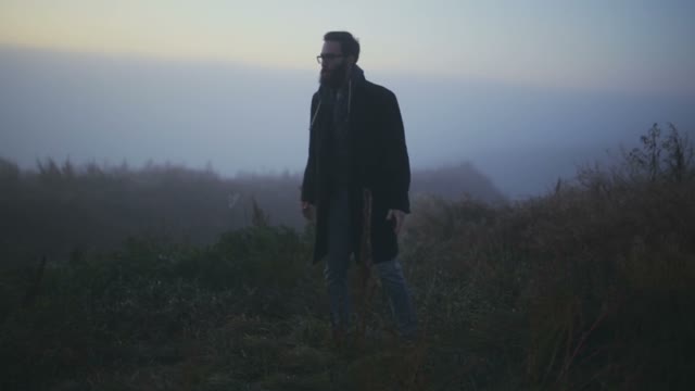 The Guy On The Hill In The Fog Shouting And Swearing