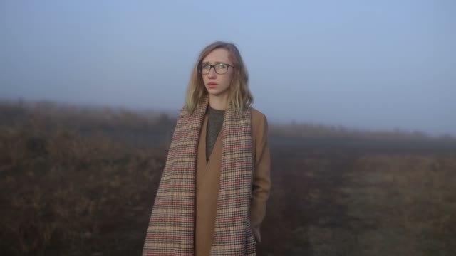 Sad Girl Comes To The Guy Who Smokes