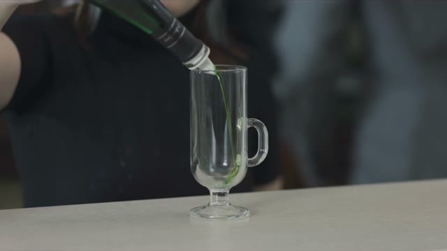 Process Making Syrup Cocktails