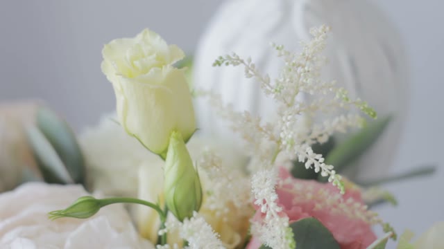 Bouquet Of Roses Close-up