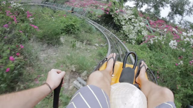 Man Shoots It Amusement Ride
