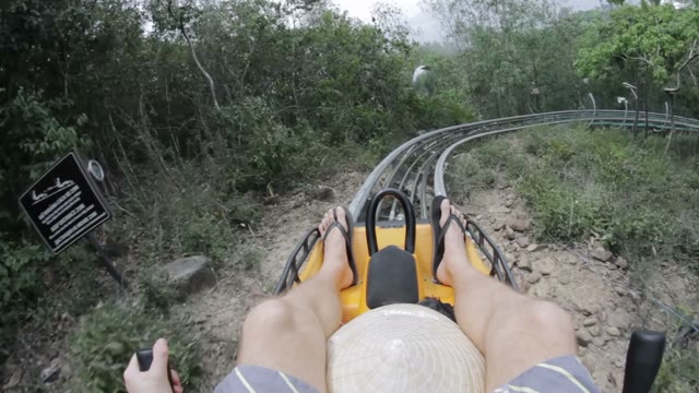 Man Shoots It Amusement Ride