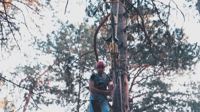 Tightrope Walker Draws Back To Itself Specifically Suspended Bike