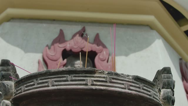 Smoldering Incense Sticks