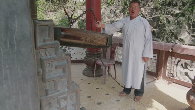 Monk Hit Bell