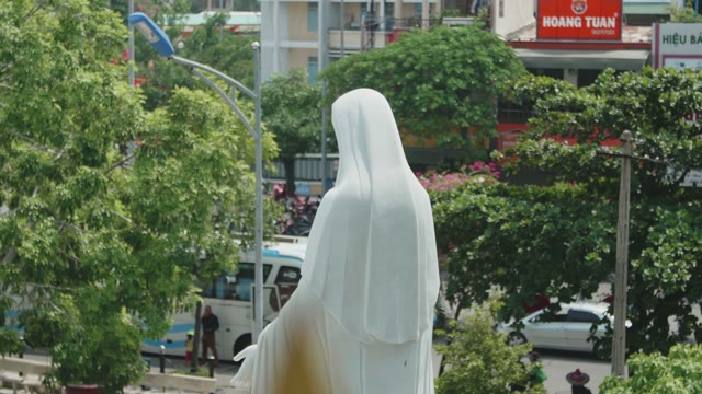 White Statue Outdoors
