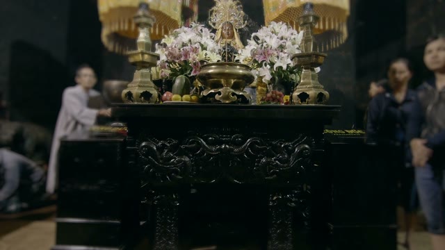 Man Praying Altar