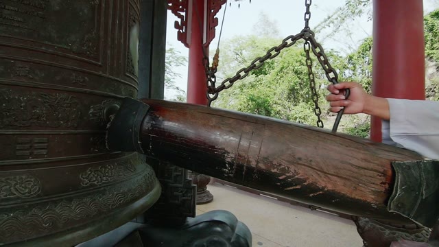 Monk Is Going To Beat The Bell