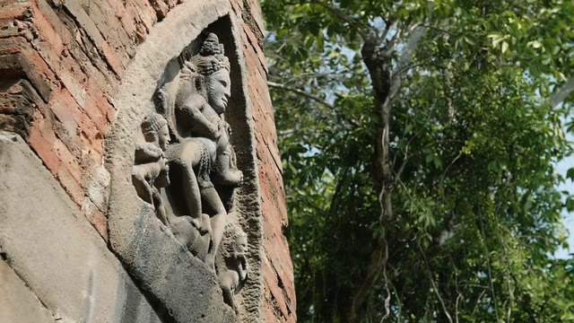 Image Of Buddha In A Building Close-up