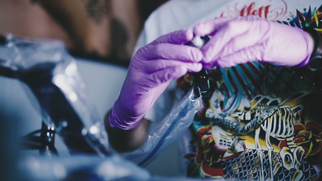 Young Artist Tattoo Collects Tattoo Machine