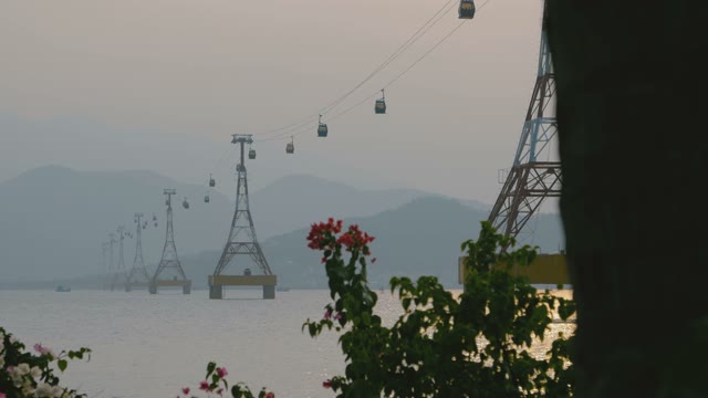 Funicular Across River