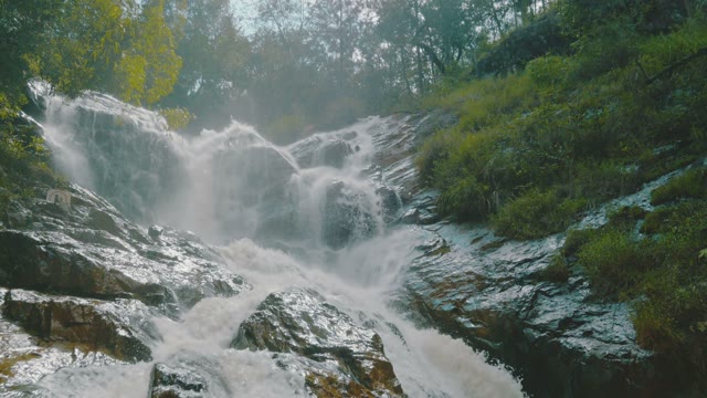 Beautiful Waterfall Close