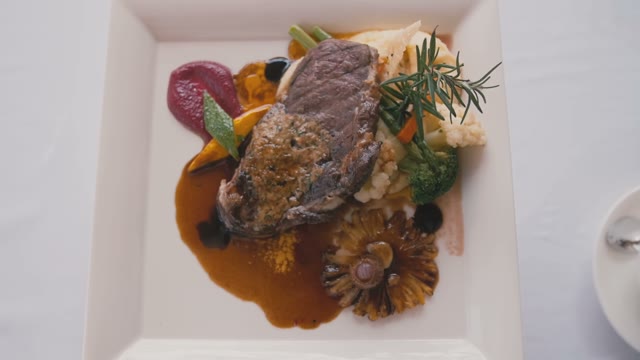 Tasty Mouth-watering Portion Of Food