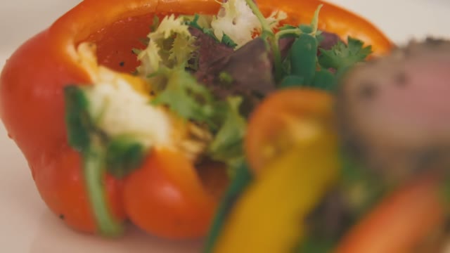 Tasty Appetizing Meal On A Plate